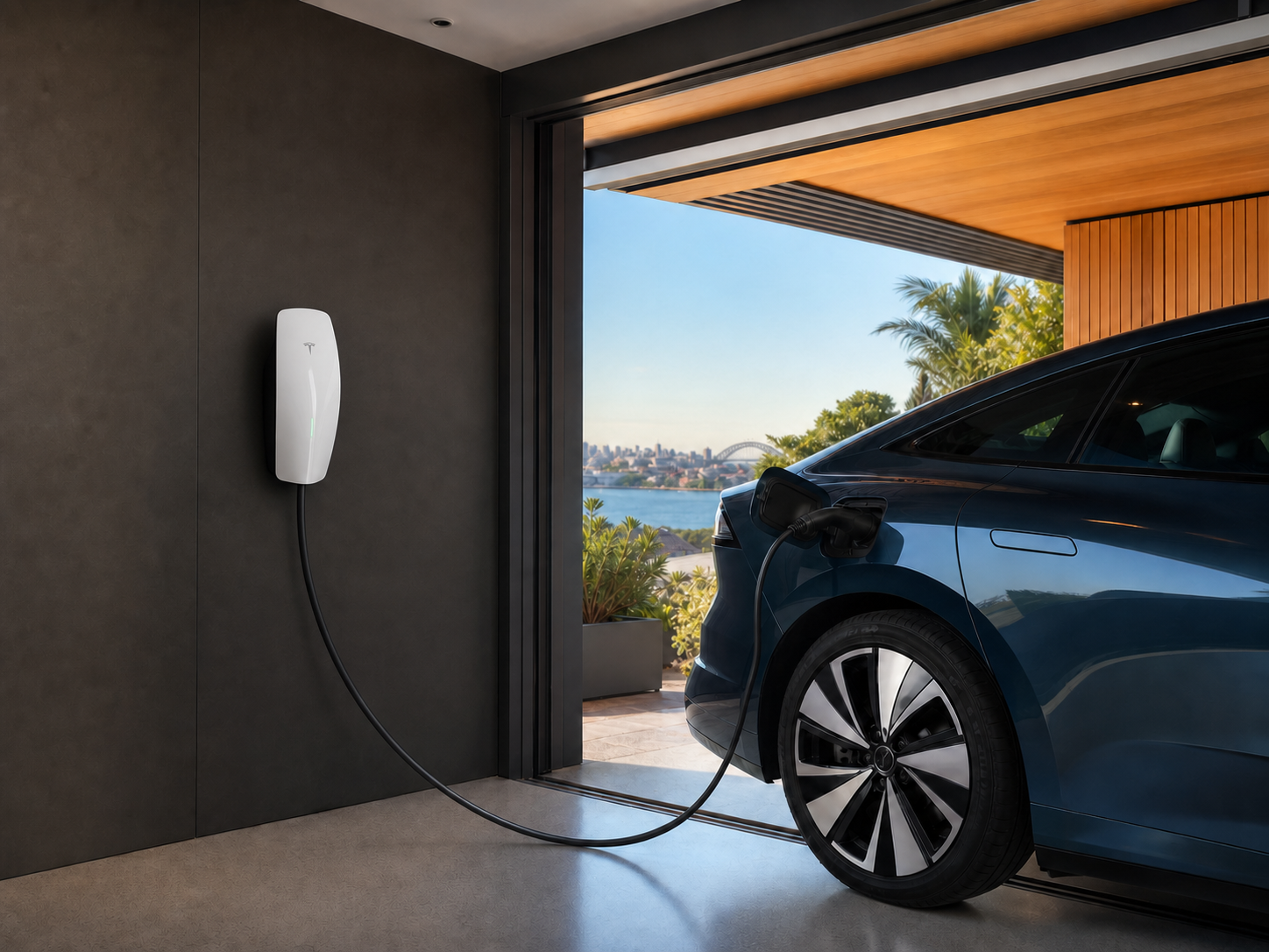 Tesla Wall Connector installation