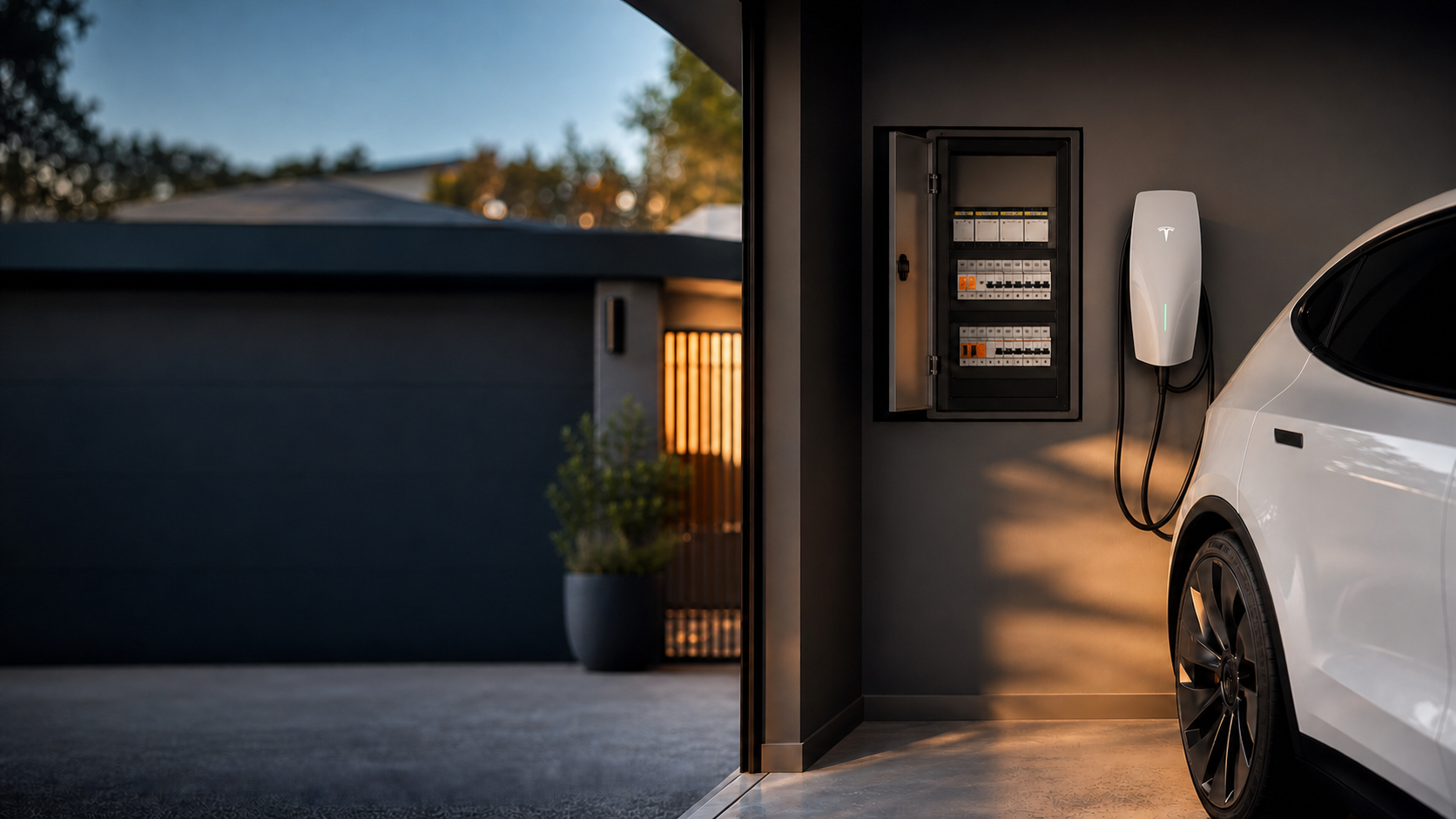 Tesla Wall Connector and switchboard installation